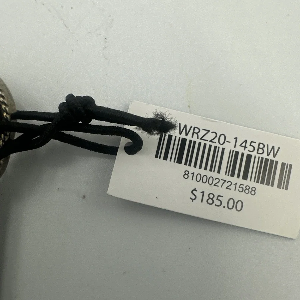 WESTERN Wrangler SMART WATCH Leather Weave Band‎ WRZ20-145bw **msrp 185